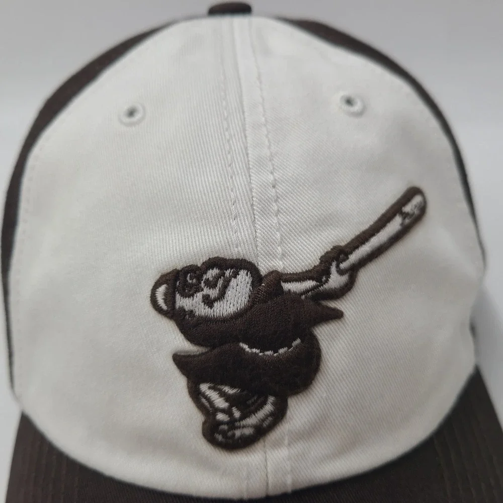 San Diego Padres Hat Fitted M 47 Brand Franchise Brown White MLB Swinging Friar